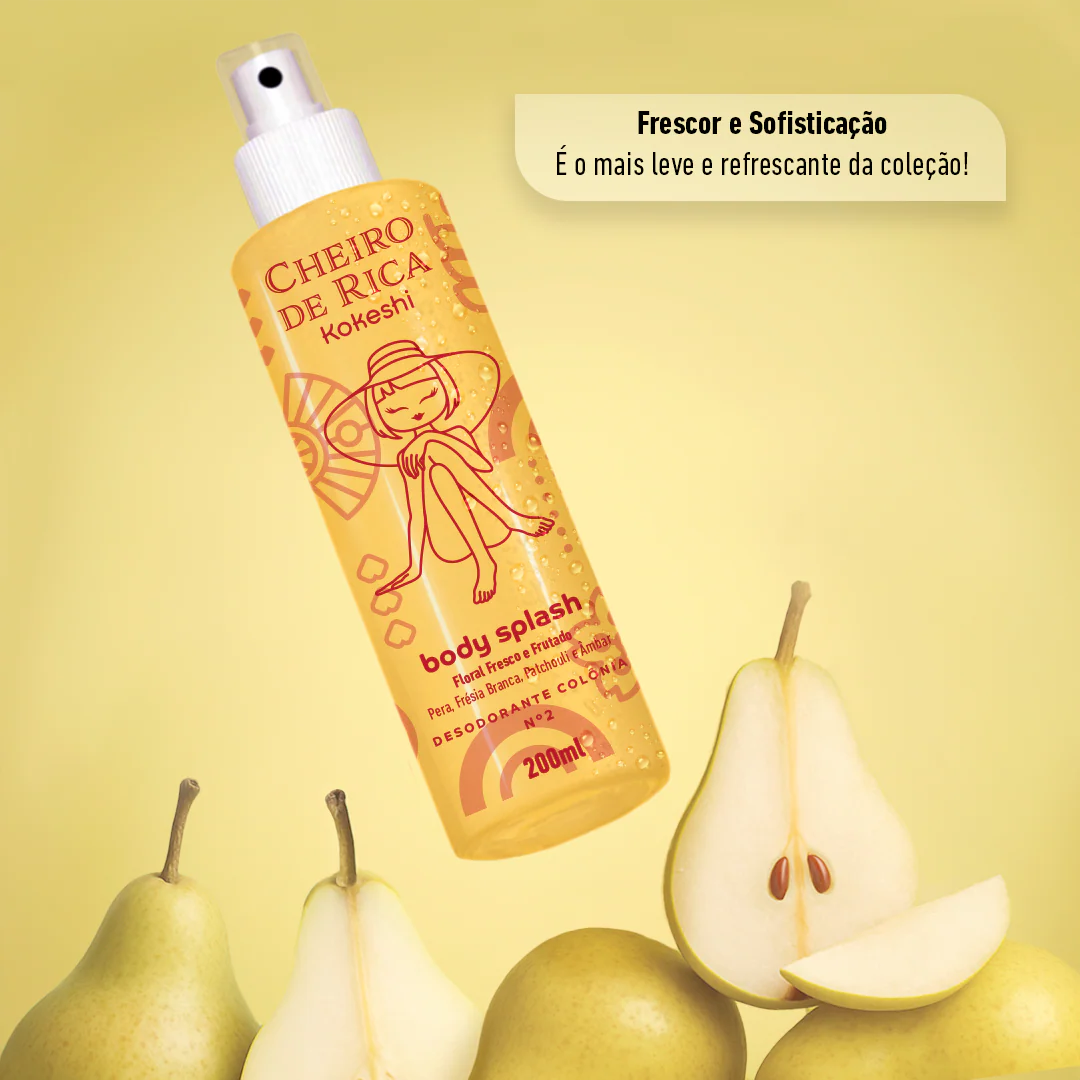 Body Splash - Cheiro de Rica Floral Fresco e Frutado - Image 3